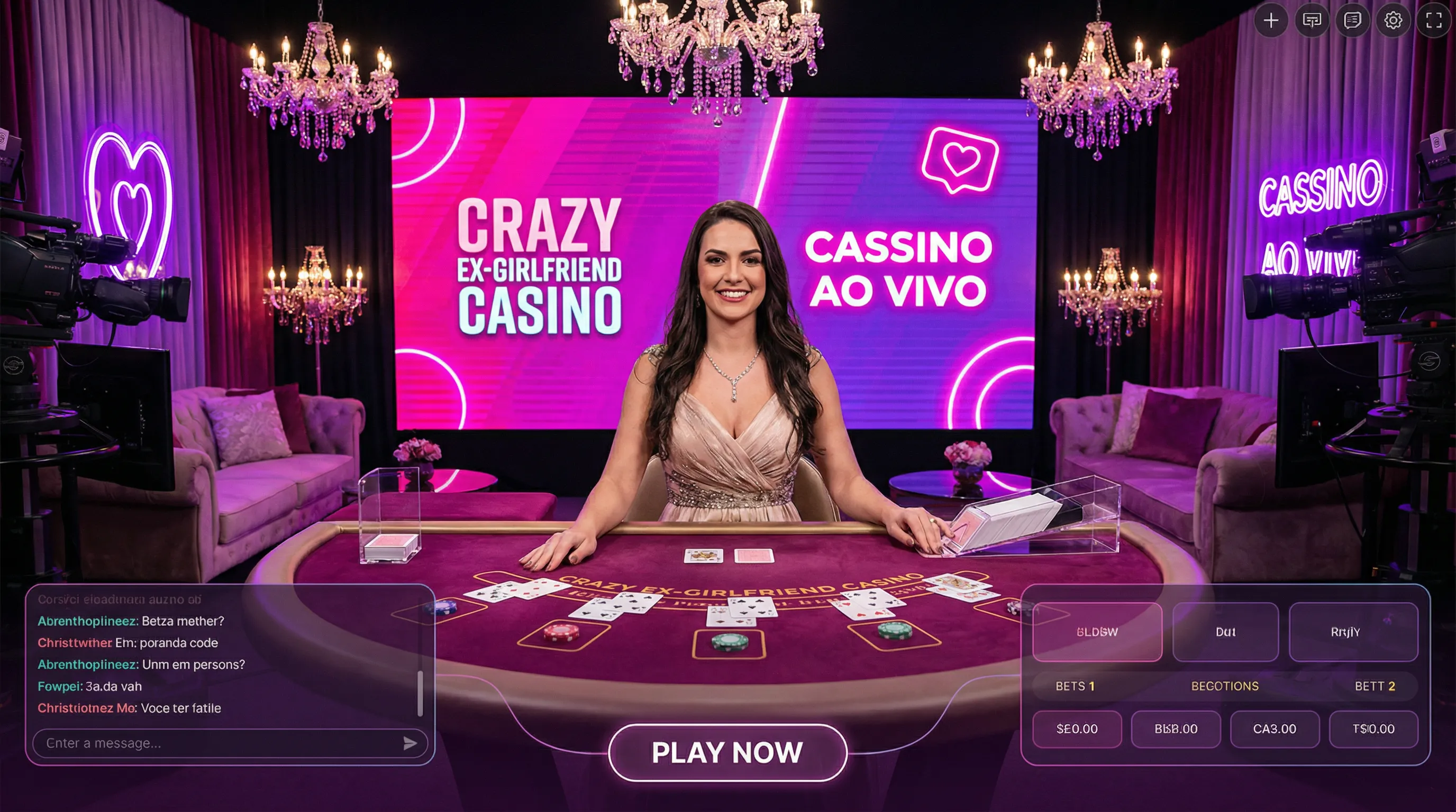 Cassino ao vivo 166bet com dealers profissionais de Blackjack